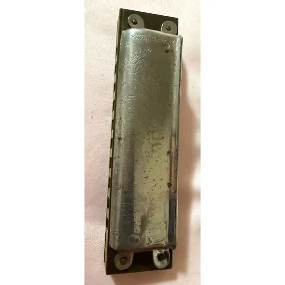 Antique Harmonica (Germany)  Early 1900s Metal Collectibles - Picture 3 of 4